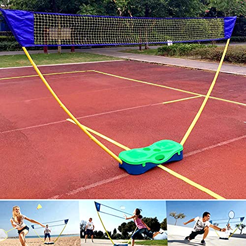 Portatile 3 in 1 Outdoor Pieghevole Regolabile Sport Net Set per Badminton, Tennis, Pallavolo con Stand