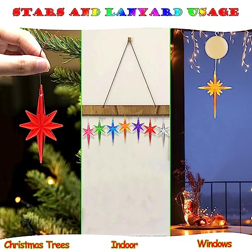 Ayidawedo TCSDX-21-7 21Pack Star Topper Ornaments For Replacement Ceramic Christmas Tree thumb #4