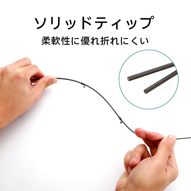 Amazon | ritutou バスロッド 釣り竿 ルアーロッド カーボン コルク
