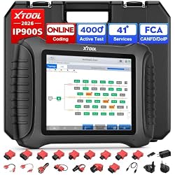 XTOOL IP900S Topology Mapping OBD2 Scanner, ECU Coding Diagnostic Scan Tool | Full System AI-Assisted, 4000+Bidirectional Test, 41+Services, Live Date, FCA/CAN FD/DoIP, ADAS Calibration, 3-Y Free Update