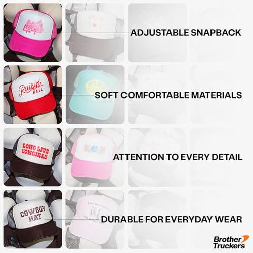 Gorra vintage estilo camionero Outlaw Woman miniatura 3