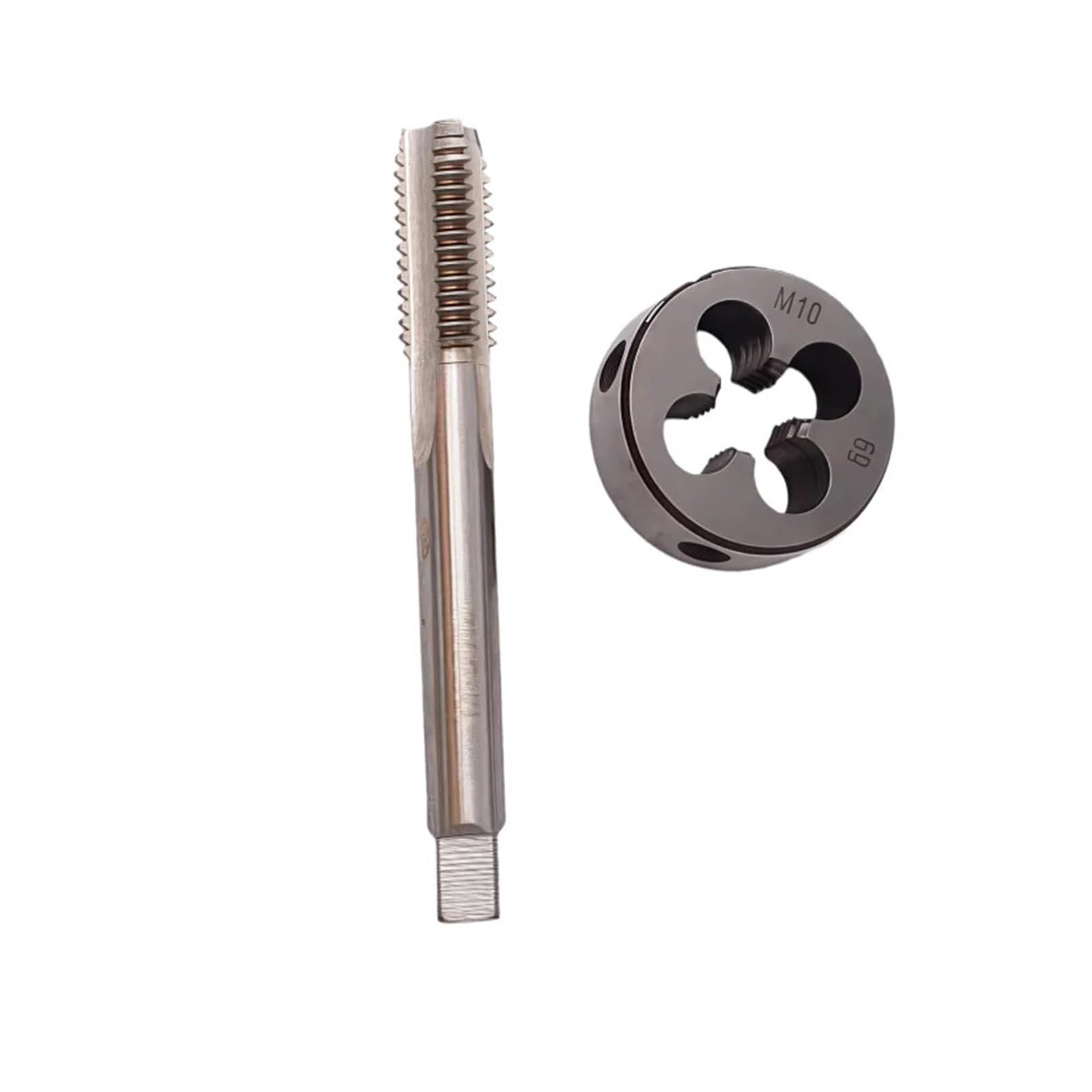 Set Di Maschi E Filiere Con Scanalatura Diritta HSS 1SET M6.5-M10 for for La Lavorazione Dei Metalli | M8.5X0.75