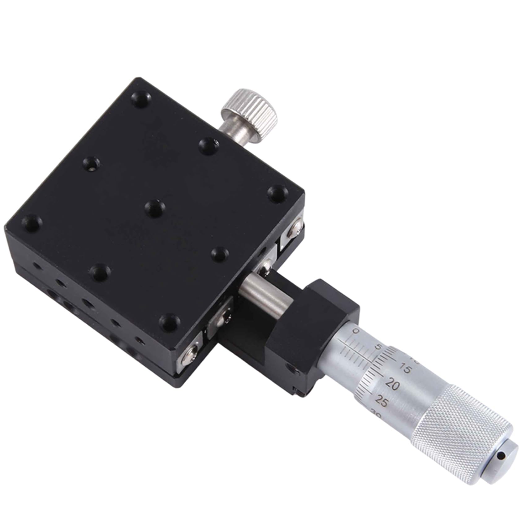 X-Achse 40 X 40 mm Knopf, Mikrometer, Gleittisch, Führungsschiene, Plattform, Manuelle Verschiebung, Schiebetisch, Einfache Installation (LGX40-C)