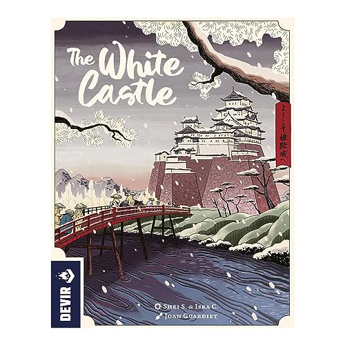 Image of Devir - The White Castle Board Game - Strategic Eurogame with Worker Placement, Dice Placement & Resource Management for Teens and Adults, Ages 12+, 1-4 Players, 85 Playtime, Multilanguage