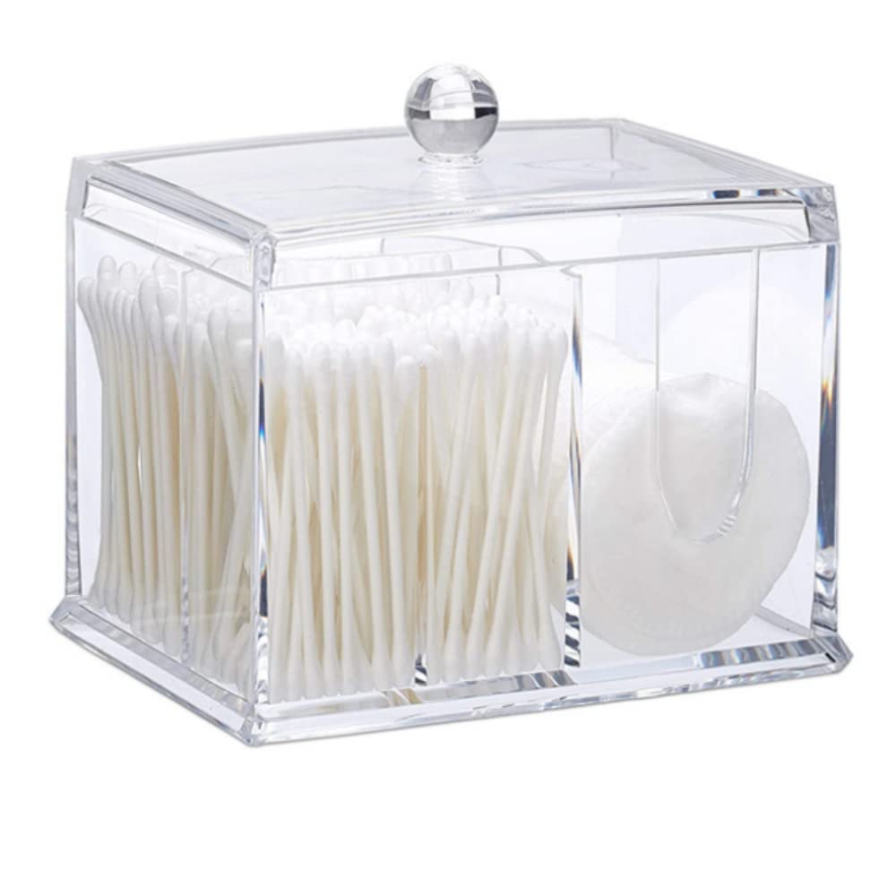❤️ラスト１点❤️蓋付きコットンケース 綿棒入れ 2個セット 透明 Amazon.co.jp: ARROWWAY 綿棒ケース コットンケース アクリル 蓋付き