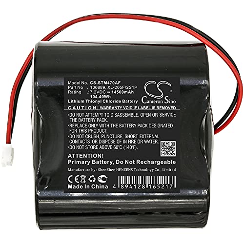 Batería Estry CS-STM470AF para medidores Seametrics iMag4700 miniatura 4