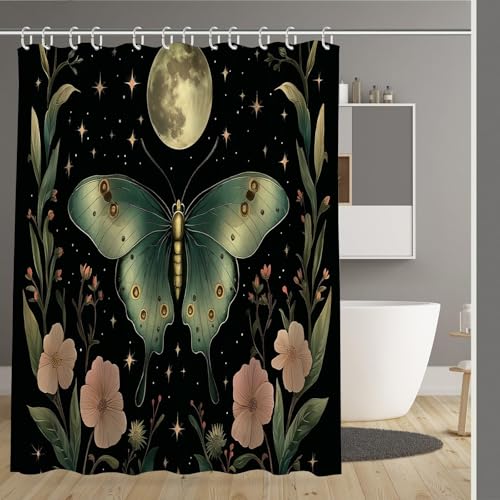 Rideau douche anti éclaboussure tissu imperméable pour sol toujours sec - 2