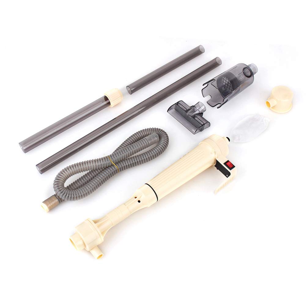 Filtre à Eau Automatique d'Aquarium,Nettoyant de Pompe d'Aquarium Longueur Réglable 58-94cm,Changeur d'Eau Électrique pour Aquarium Nettoyage,Aquarium Électrique à Siphon