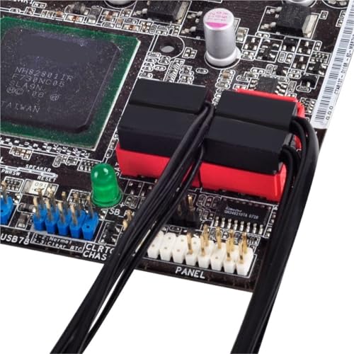 Cable SATA con conector lateral 90° 6Gb/s 30cm negro miniatura 2