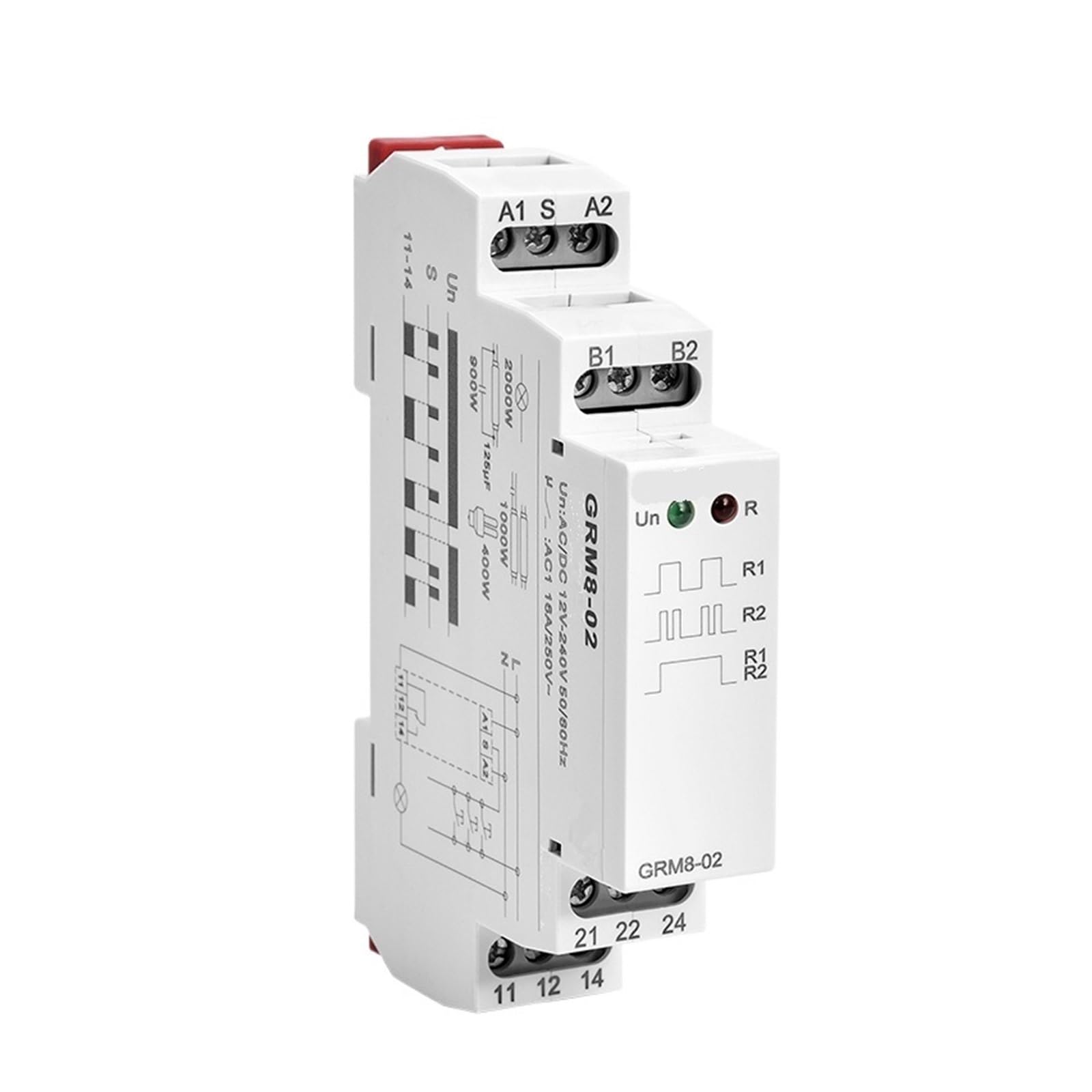 OSHZIKJII Relay AC230V OR AC/DC12-240V(GRM8-01 ACDC12V-240V)