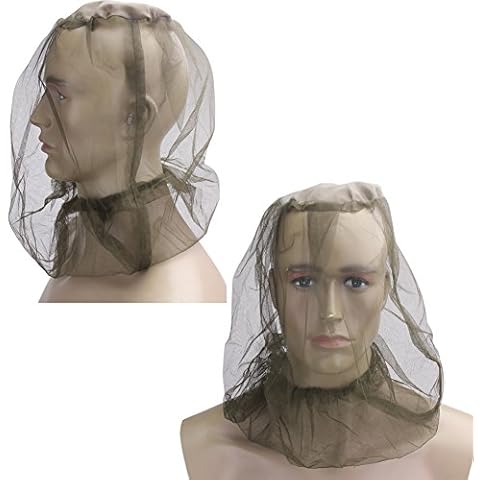 Demiawaking Midge Moskito Insekt Hut Bug Mesh Kopf Net Gesichtsschutz Reisen Camping Cover