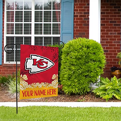 Image of Rico Industries NFL Standard /Primary Personalized 13 inch x 18 inch Double Sided Garden Flag
