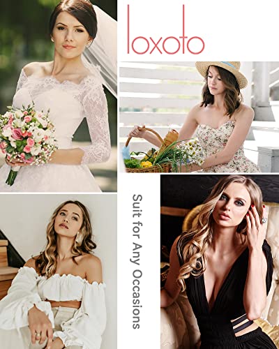 Loxoto Sticky Bra Strapless Backless Bra Silicone Adhesive Bra For Women With Nipple Covers A Cup Nude White #TOP6