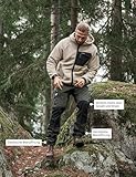 RevolutionRace Nordwand Outdoor Hose für Herren, Hose zum Wandern und für viele Outdoor-Aktivitäten. Robuste und langlebige Wanderhose, Trekkinghose und Arbeitshose für Männer, Forest Green, XL