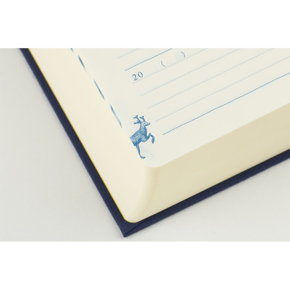 Design Phil green diary 10 years continuous use door navy blue 12397006