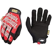 Mechanix Wear - Original Work Gloves (Large, Red)