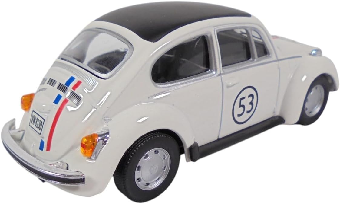 OPO 10 - Model car Compatible with Volkswagen Beetle Beetle #53 Herbie The Love Bug 1/43 CARARAMA - 813153