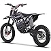 MotoTec 60v 2000w Pro Electric Dirt Bike Lithium Grey