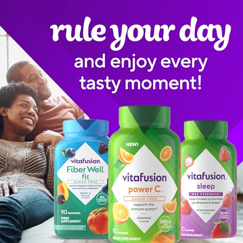 Vitafusion Vitamin C 250 mg Per 2 Gummies Sugar Free | 90 Count - image 8