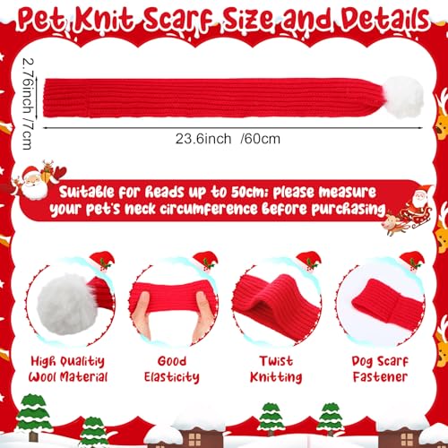 Set de disfraces navideños Sadnyy para perros pequeños y medianos miniatura 2
