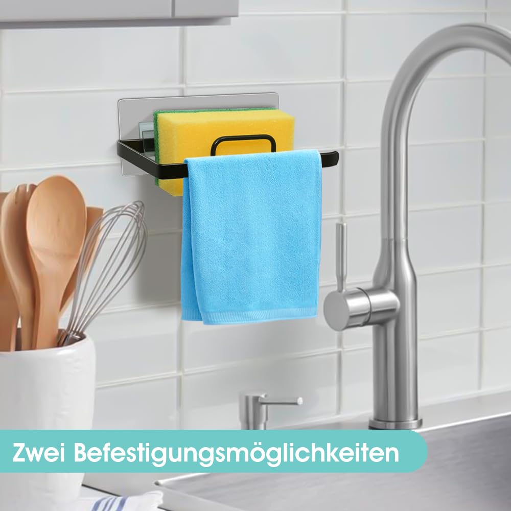 Support Porte Eponge Evier Cuisine 5 Crochet Adhesif Mural Rangement Range Organiseur Liquide Vaisselle Organisateur Éponge Repose - Bricolage Support Porte Eponge Evier Cuisine 5 Crochet Adhesif Mural Rangement Range Organiseur Liquide Vaisselle Organisateur Éponge Repose - Bricolage