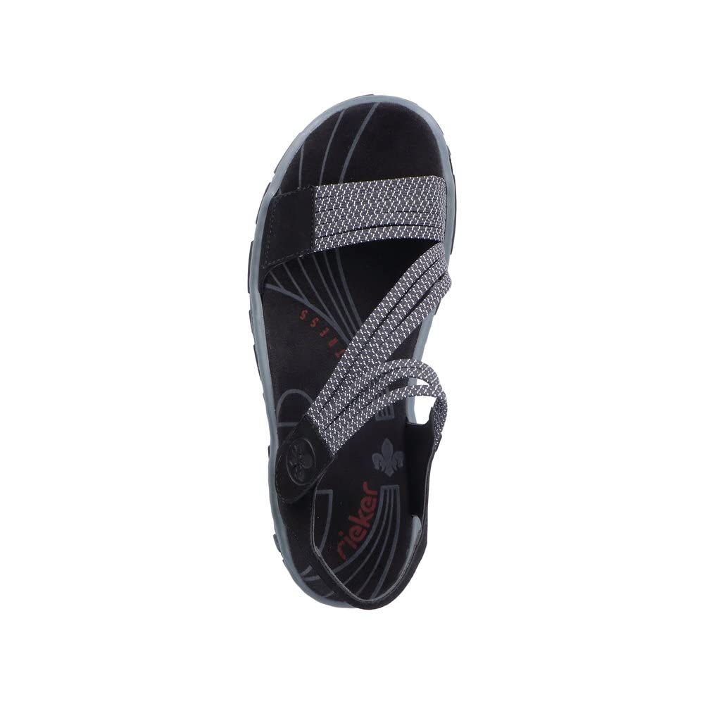 Rieker Mujer Sandalias 68871, señora Sandalias
