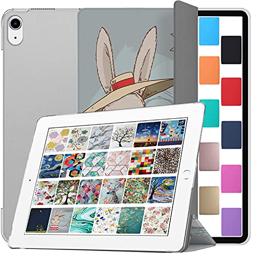 Image of DuraSafe iPad 10.9 inch 10th Generation 2022 Case A2696 MPQ13HN /A MPQ33HN /A MPQ03HN /A MPQ23HN /A A2757 A2777 MPQ93HN /A MPQC3HN /A MPQ83HN /A MPQA3HN /A MQ6K3HN /A MQ6L3HN /A - Bunny Hat