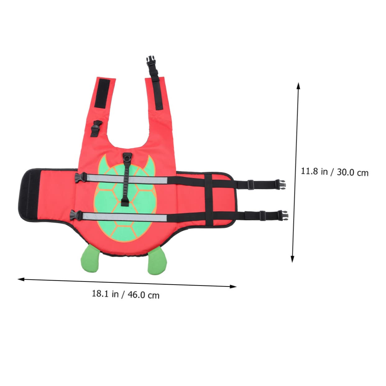 HANABASS Vest Adjustable with Reflective Strip for Swimming Boating and Beach Activities Comfortable and Breathable Pet Clothes for Dogs