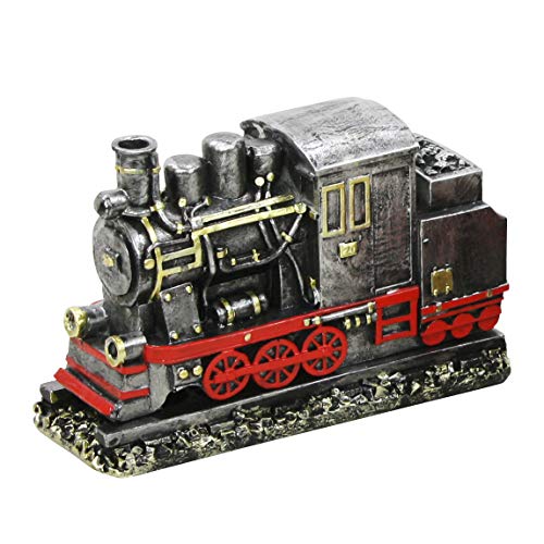 Schneemann RĂ€uchermann 21 Dekohelden24 Schöne RĂ€ucher-Lokomotive in kĂŒnstlich gealterter...
