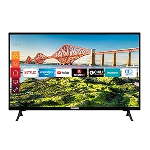Telefunken XH24J501V 24 inch TV (Smart TV incl. Prime Video/Netflix/YouTube, HD ready, 12 Volt, werkt met Alexa, Triple-Tuner) [modeljaar 2021]
