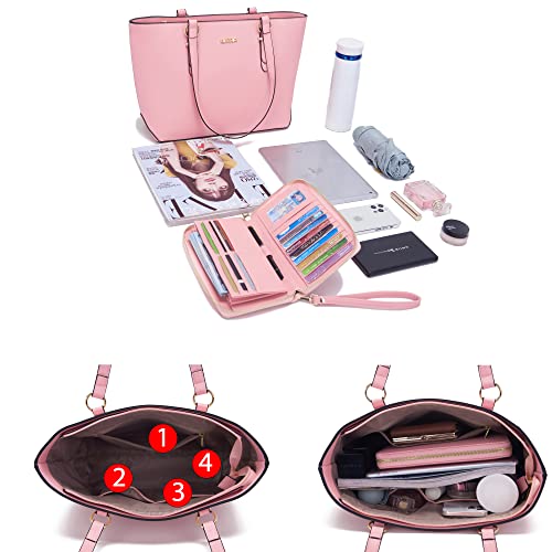 Set de bolso, cartera y bolso de hombro Qiyuer para mujer miniatura 6