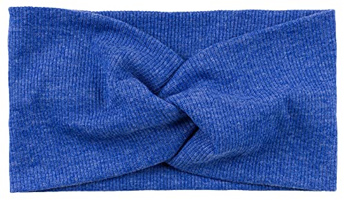 Eisbär Merino Stirnband Damen Hagen Blau - Fleece Headband Für Winter Sport