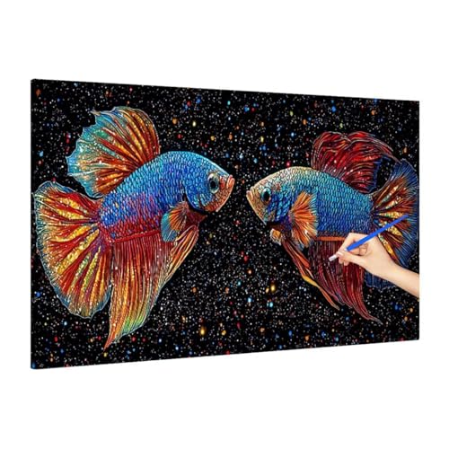 G  yCgoCio[  hG DIY lp Paint by Numbers for Adults Ǐ z[ ItBX t[Ȃ A[gG H| S l q 蕨 110x50cm A-69