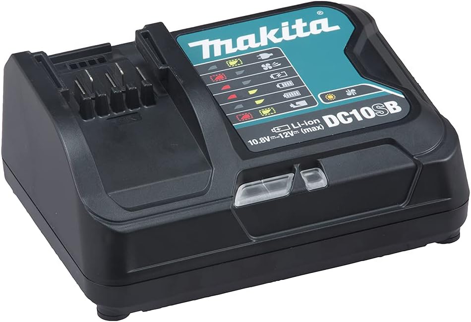 Makita DC10SB 12V Max CXT Fast Charger, Black
