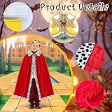 Zoom IMG-2 mantello reale da principe costume Zoom IMG-2 mantello reale da principe costume