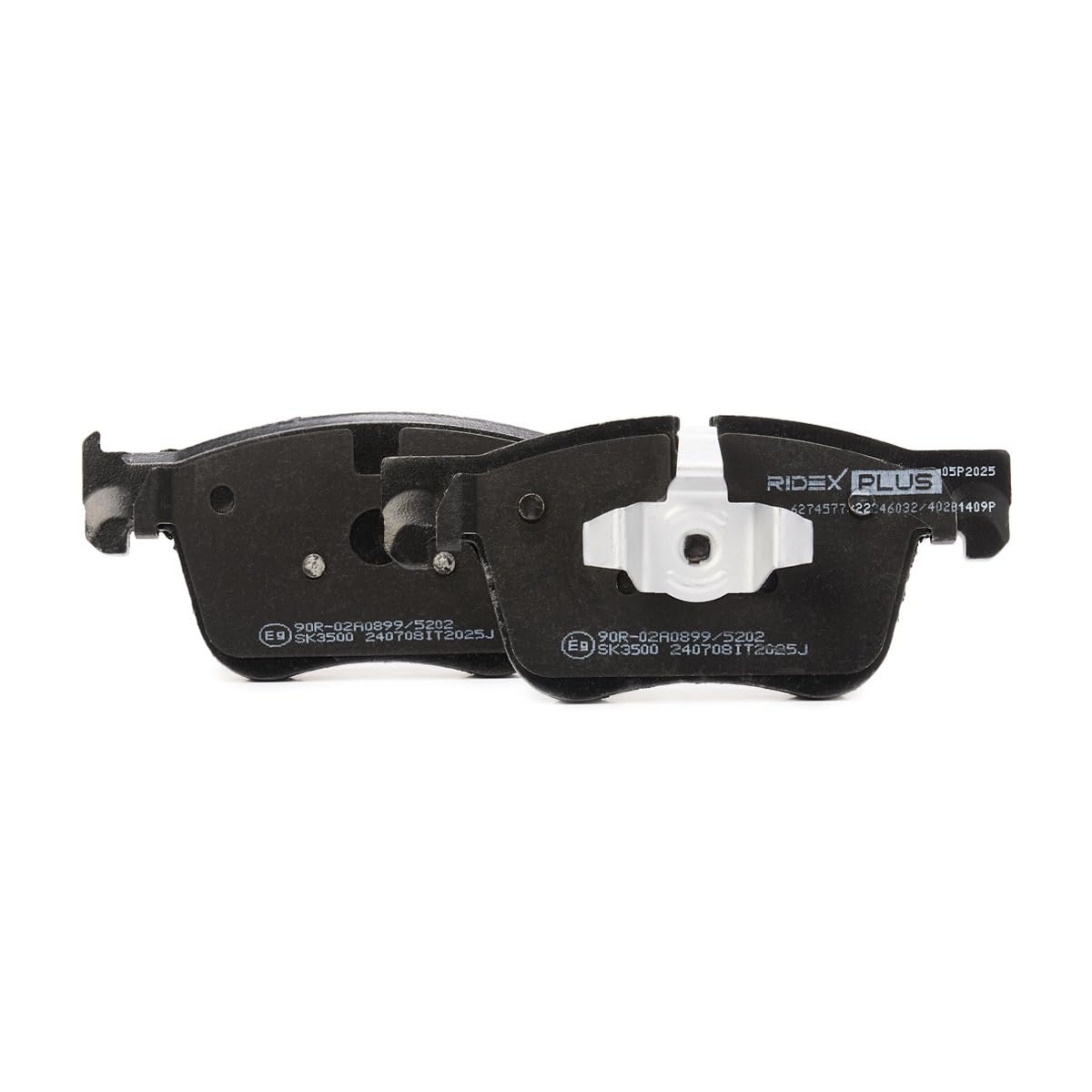 RIDEX PLUS 402B1409P Juego de pastillas de freno Delantero Compatible con CITROËN C4 II Grand Picasso DA, DE
