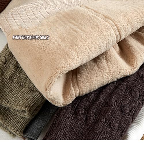 Tights, Girls Leggings for Autumn Winter Trendy Fashionable Children's Tights Comfortable Stretch Cropped Pants3