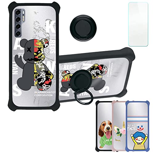 Funda para TCL 20 Pro 5g Funda Compatible con TCL 20 Pro 5g Case Carcasa [con 9H Dureza HD Protector Pantalla] PC + Silicona Soporte DYH-CGZ