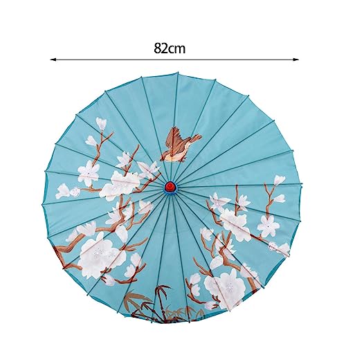 Generic -chuva de dança japonesa chinesa -chuva de seda de bambu 32