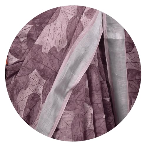 Image of MIRCHI FASHION Saree for Woman Cotton Blend Printed | Traditional Ethnic Sari for Ceremonial Use and Farewell with Blouse Piece