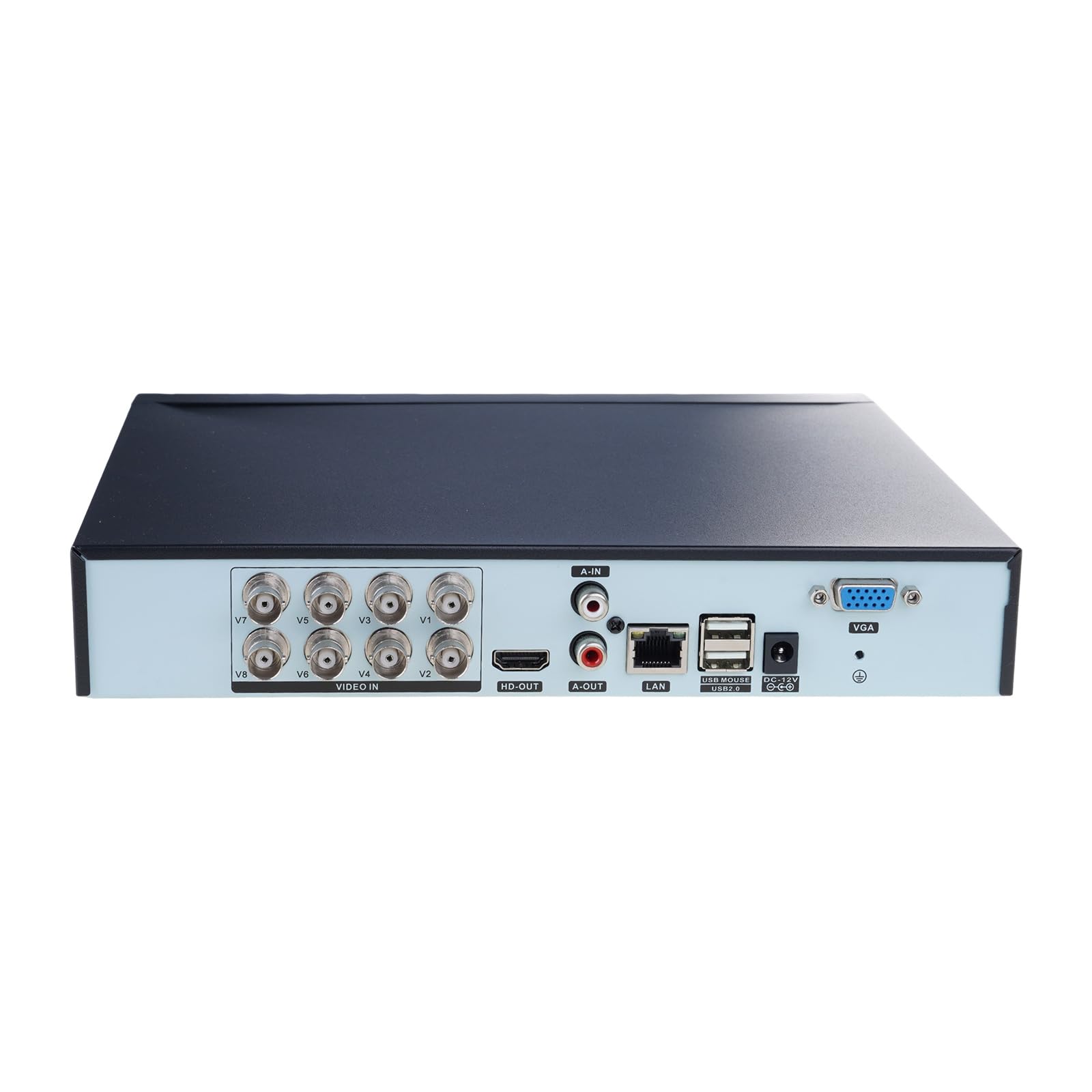 Enregistreur vidéo de Mouvement Coaxial à 8 canaux, vidéo VGA, pour caméra de vidéosurveillance, sécurité des Petites Entreprises