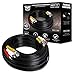 Night Owl 100' in-Wall Rated Video/Power/Audio Extension Cable, Black (CAB-UL2-100VPA)