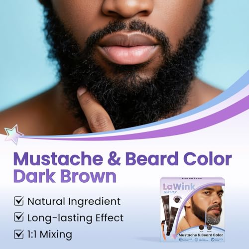 Color para barba y bigote para cabello canoso miniatura 5