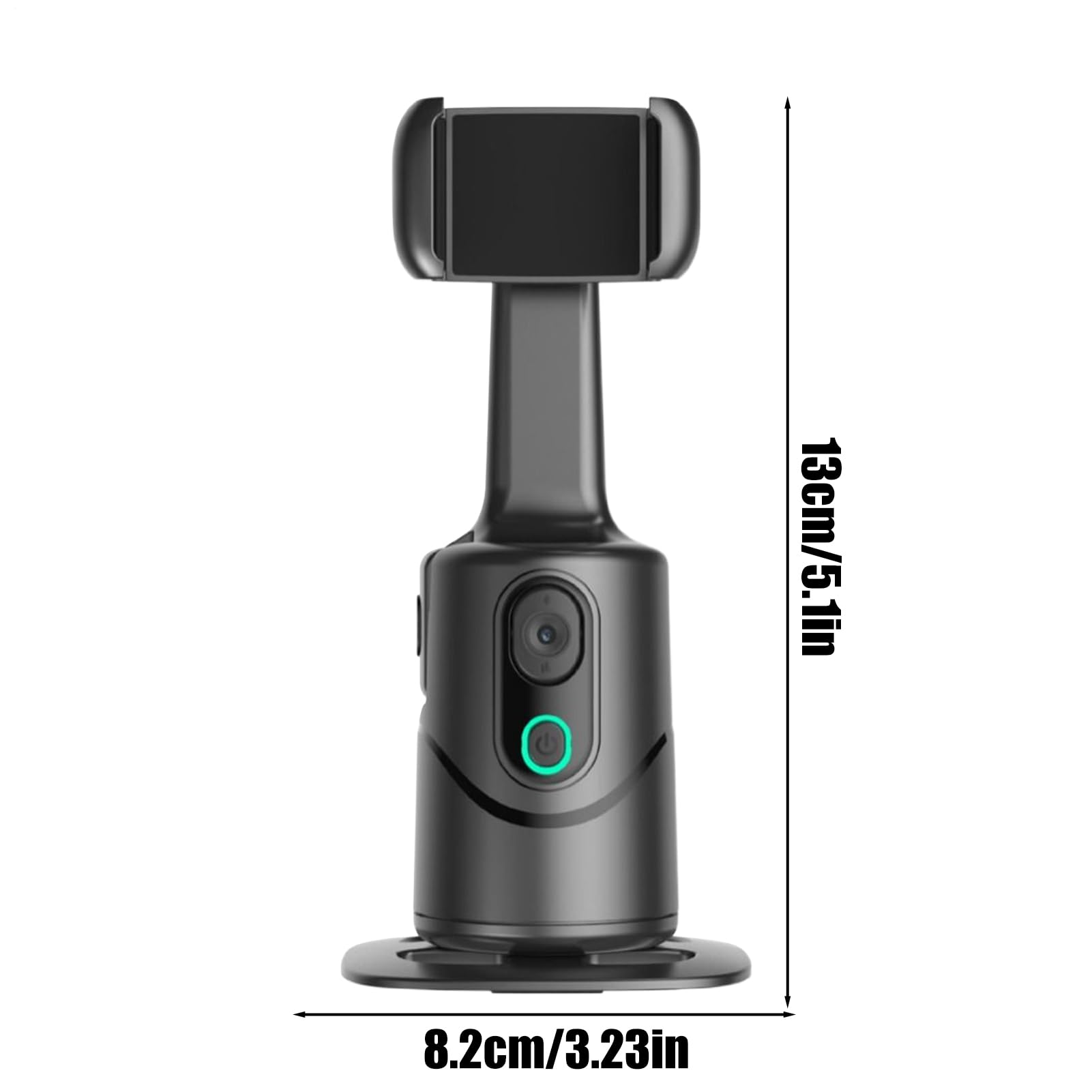 Gimbal Per Telefono Rotazione 360° a 3 assi e lunga autonomia | Riprese con stabilizzatore per smartphone Lunga Autonomia per Vlogger, Creatori, Live Streamer, Viaggi, Vlog, Corsa e