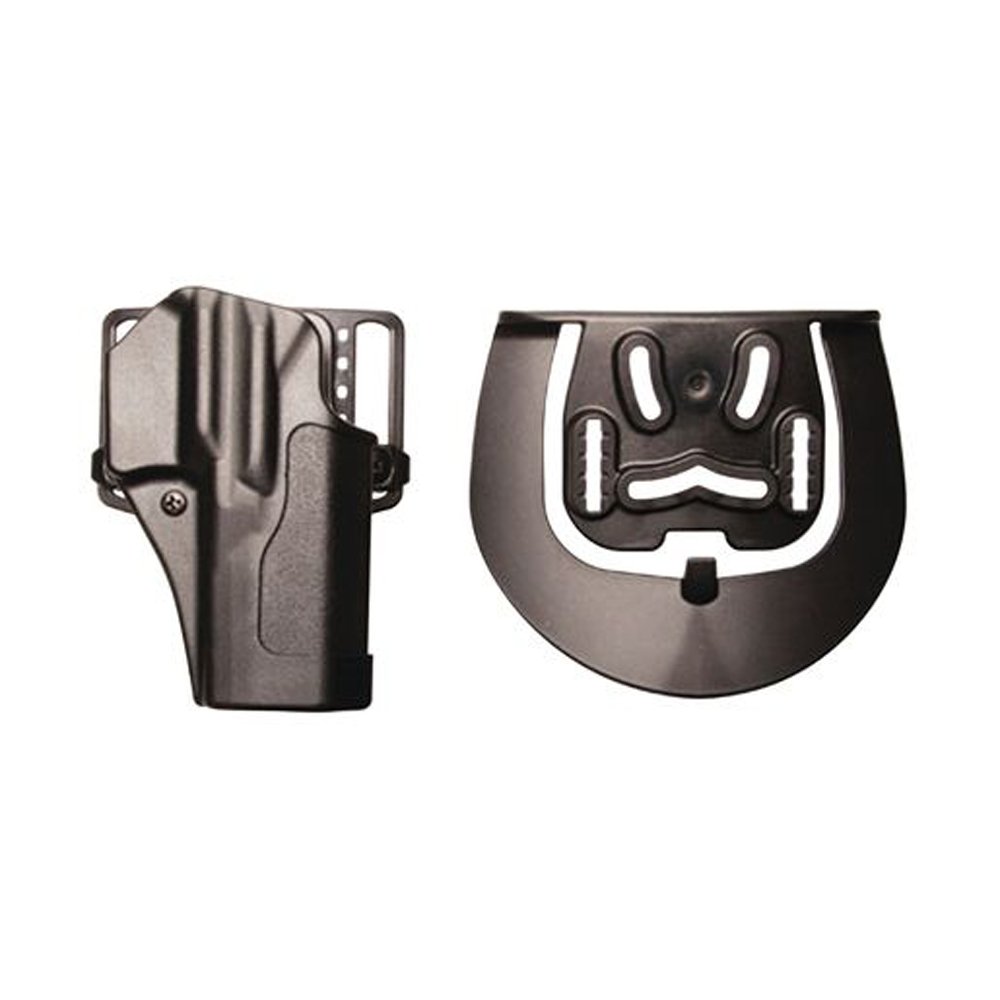 BLACKHAWK Unisex's 415609BK-R Holster, Black, Size 09 - H&K USP Compact 9/40