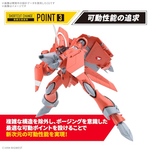 Bandai Hobby Macross 7 VF-22S Sturmvögel II Kit 1/100 miniatura 6