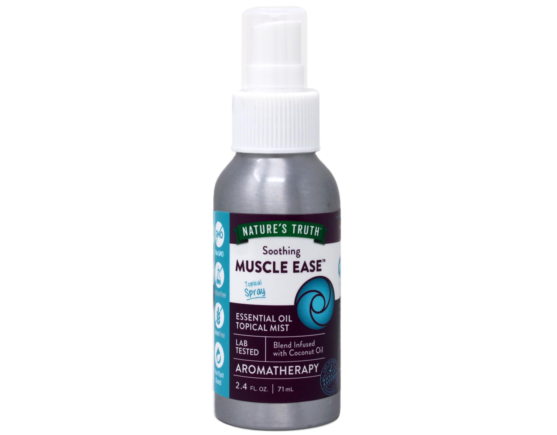 Nature's Truth Soothing Muscle Ease Mist Spray,2.4 Ounce : Amazon