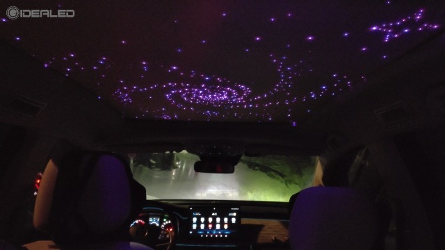 Éclairage D'ambiance LED à Fibre Optique Pour Voiture 24 V, Vert, 5 Mètres