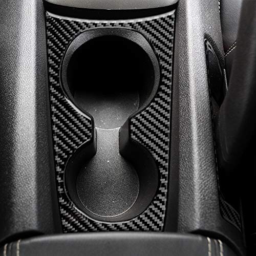 Cubierta Interior Portavasos Fibra de Carbono para Camaro miniatura 5