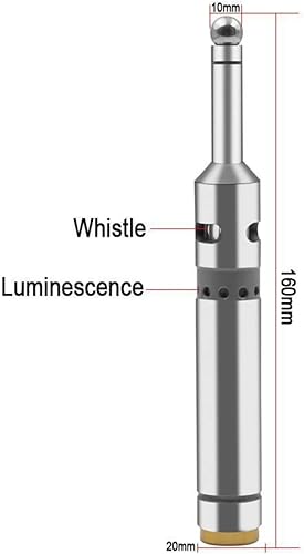 Miniatura 3 de Buscador óptico electrónico de precisión de 3V 0.787 in con LED y pitido para mecanizado de torno de fresado CNC